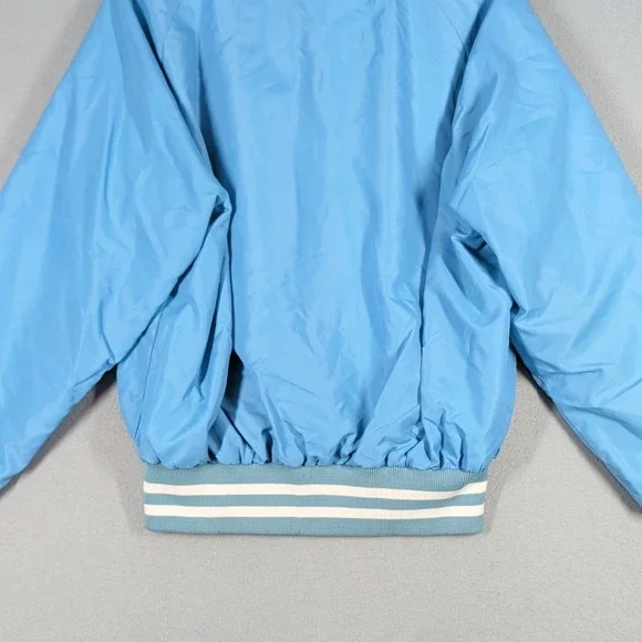 Vintage Pla-Jac Dunbrooke Varsity Jacket Mens XL Blue Made in USA - Picture 10 of 11